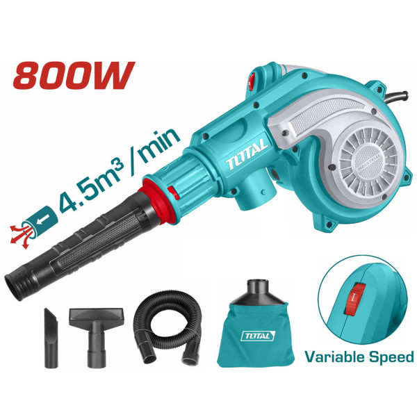 TOTAL Aspirator Blower 800W Model TB8036