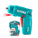 TOTAL 4V Li-ion Cordless Screwdriver with Accessories TSDLI0402