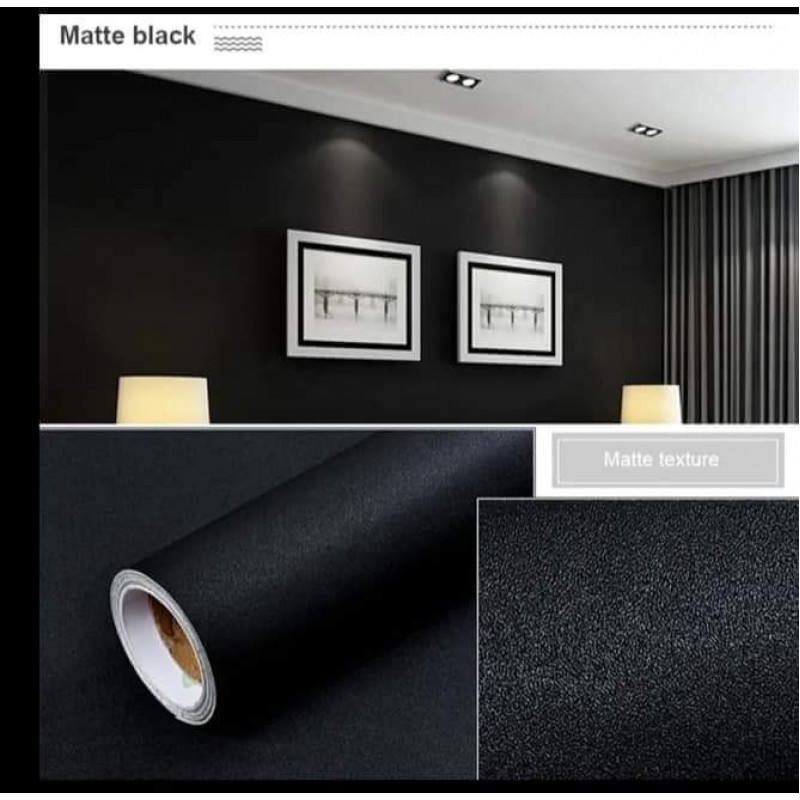 Pure Black পিভিসি স্টিকার