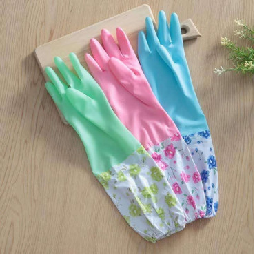 (২ জোড়া ) Long Silicon Hand Gloves(Origina china )