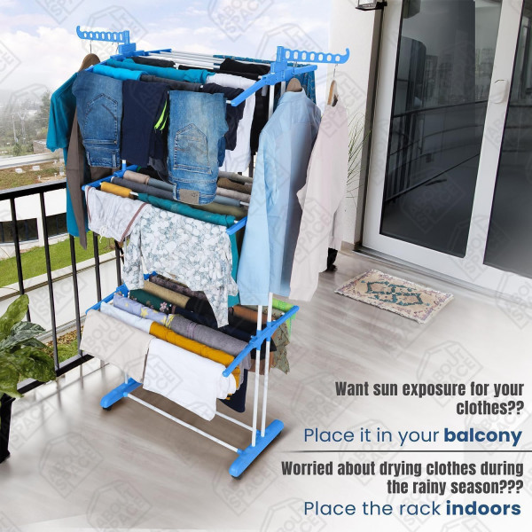3 Layer cloth Rack