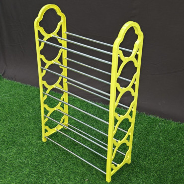 SS 5-Layer Shoe Rack ( Yellow )
