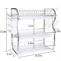 3 Layer Kitchen Rack ( Green )