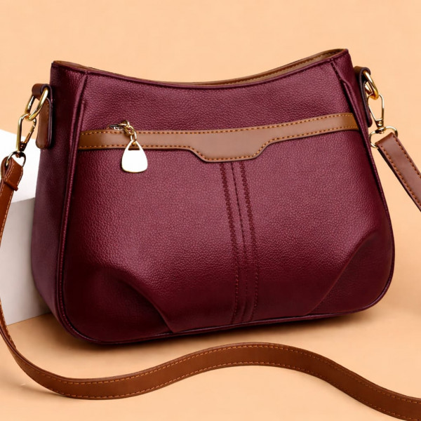 Fashion Shoulder Crossbody Bag(merun)