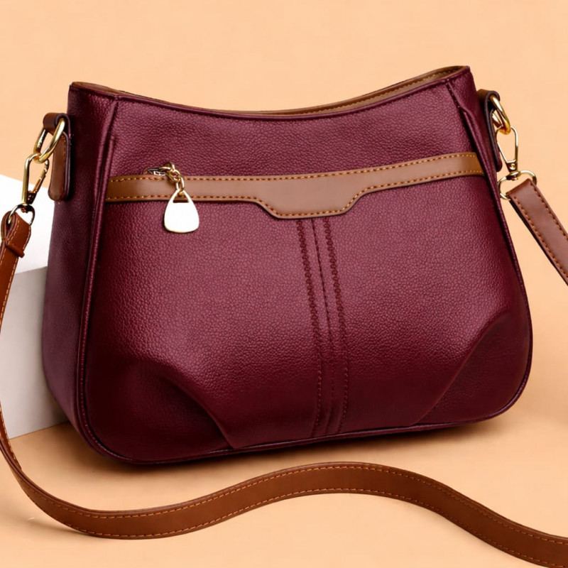 Fashion Shoulder Crossbody Bag(merun)