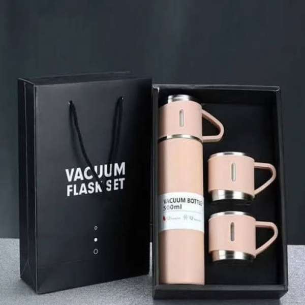 Vacuum Flask Set(Pink)