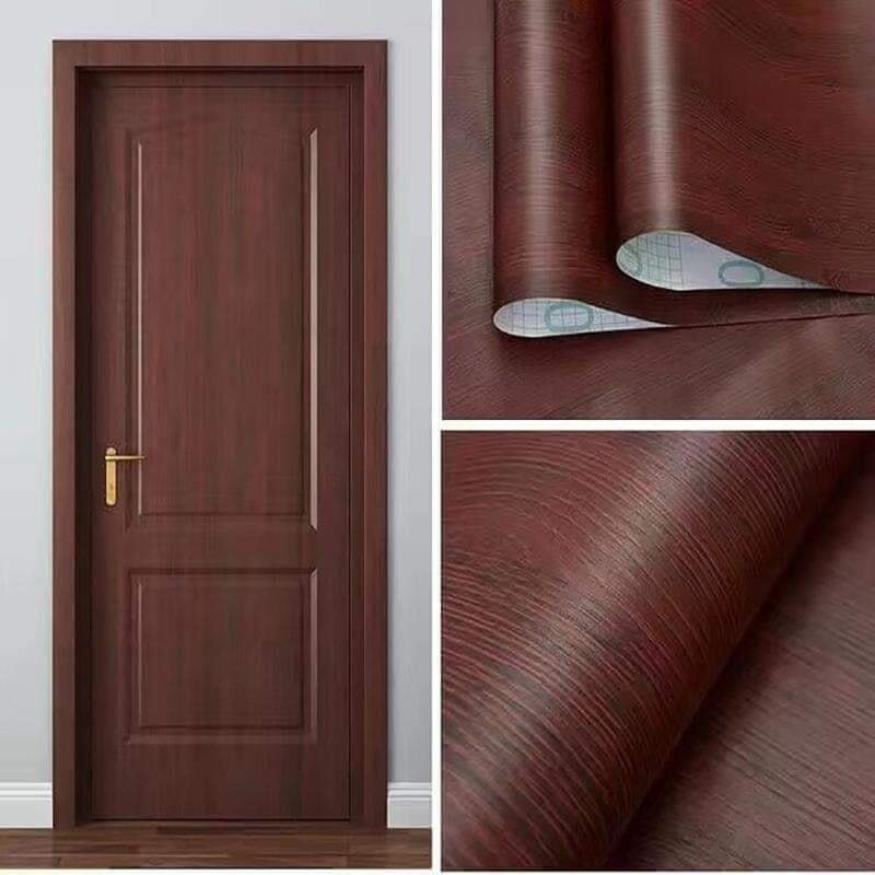 Wooden পিভিসি স্টিকার ( W-03 )