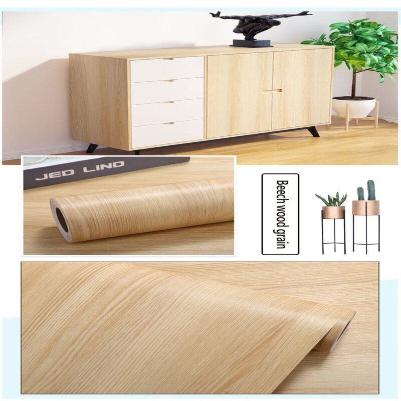 Wooden পিভিসি স্টিকার ( W-02 )