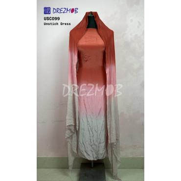 Unstitched Silk 2 Pcs USC099 (Tie-Dye) 