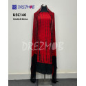 Unstitched Silk 2 Pcs USC146 (Tie-Dye)