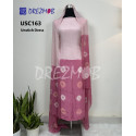 Unstitched Silk 2 Pcs USC163 (Tie-Dye) 