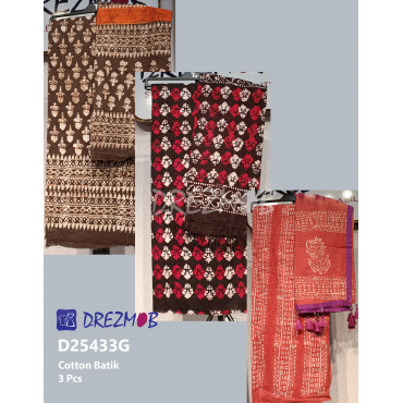 Batik 3Pcs D25433G...