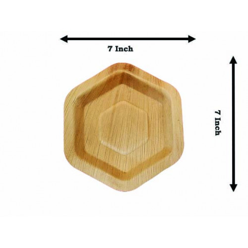 8 Inch Snacks Hexago...