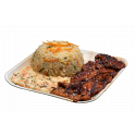 8 Inch Snacks Square Plate  - 6 Pcs