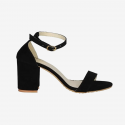 Women Black Heels Sandal