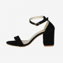 Women Black Heels Sandal