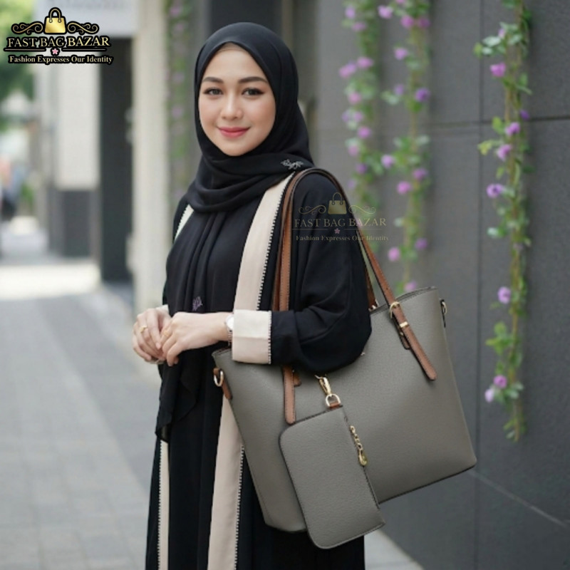 Ladies Tote Bag (Ash...