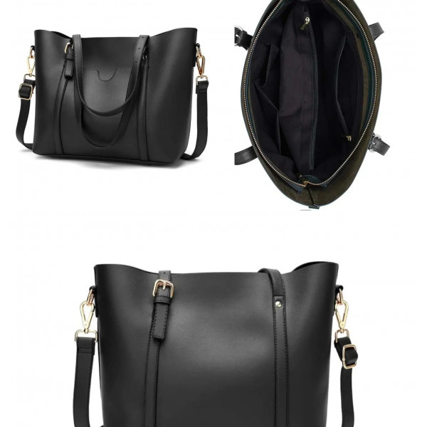  Unique Luxury Handbag (Black)