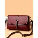Genuine Soft Leather Handbag-( Meroon)