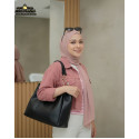 Signature Classic shoulder women's tote bags ( Black) 