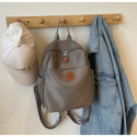2025 New Hot Women's Backpacks Designer High Quality Soft Nylon Simple Fashion Bag(Grey)