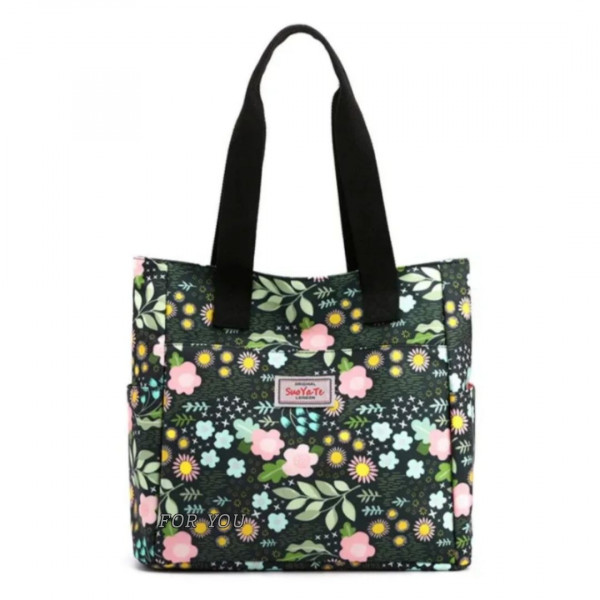 Floral Printing Tote Handbags