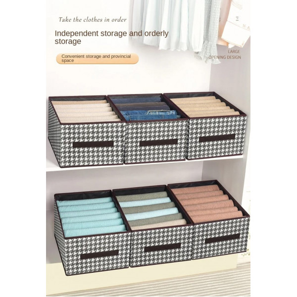 Printed Cloth Storage BOX (6 pics) ডেলিভারি চার্জ ফ্রি!