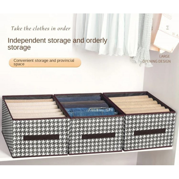 Printed Cloth Storage BOX (3 pics)