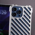 Hollow - Shockproof Aluminium Metal Case for iPhone 12-16 Pro Max Model Only Available