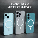 Anty Yellow IC Animation Supported Clear Transparent Case For iPhone
