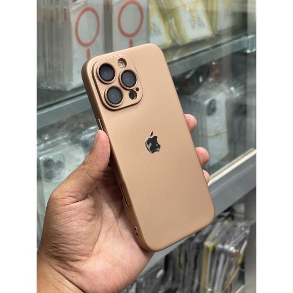 Desert Titanium Soft PC Case for iPhone