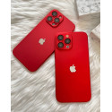 Luxury Hard PC Matte Case for iPhone With Lens Protection