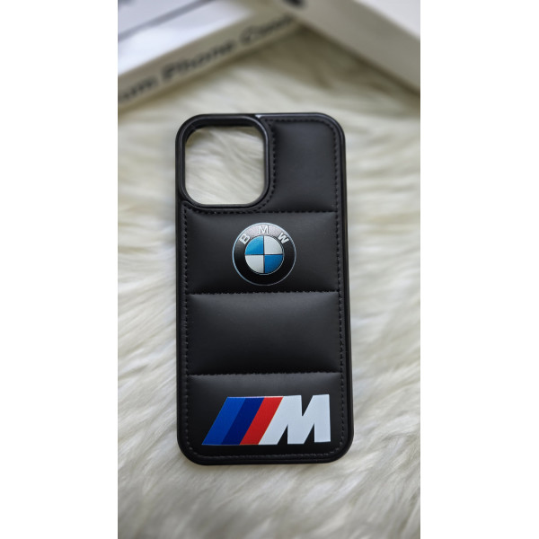 Luxury Performance Puffer Leather M Case for iPhone