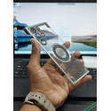 Luxury Ultra Thin Frameless Magnetic Clear Plating Case for Samsung S22 S23 S24 S25 Ultra