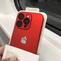 Luxury Hard PC Matte Case for iPhone With Lens Protection