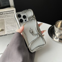 Hollow Snake Plating Poly Carbonate Phone Case for iPhone