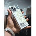 Fashion Laser Square Phone Case For iPhone