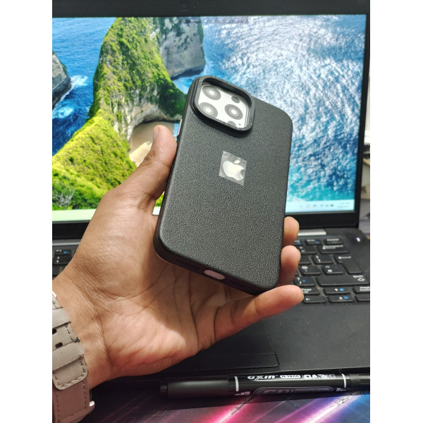 Luxury Quality Black Case for iPhone 11 to 16 Pro Max