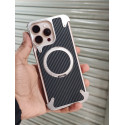 Carbon Magsafe Case with Metal Screw High Protection Bumper