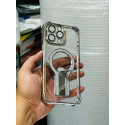 Premium Fashion Design Case for iPhone 360 Rotatable Aluminum Phone Stand Grip Phone Case