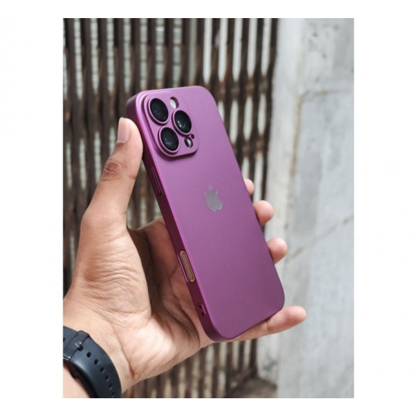 New Purple Colour Hard Pc Case for iPhone With Lens Protection