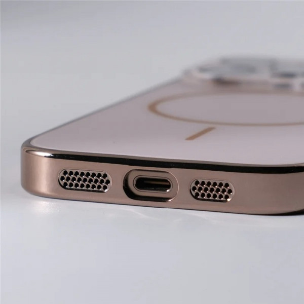 AG Frosted Fine Ring Magnetic Case for iPhone