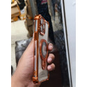 Premium Quality Orange Color Colnel Magsafe Stand Case for iPhone