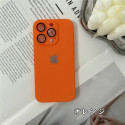 Premium Quality Orange Color Hard PC Case for iPhone