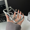 Hollow Snake Plating Poly Carbonate Phone Case for iPhone