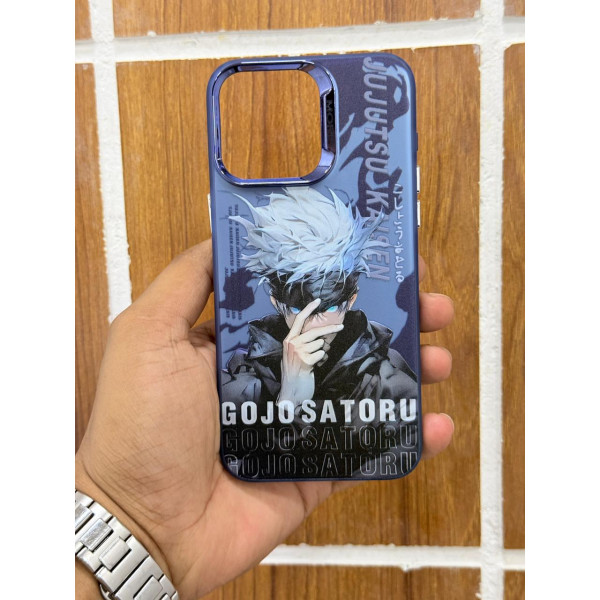Anime Jujutsu Kaisen Gojo Satoru Clear Phone Case For iPhone