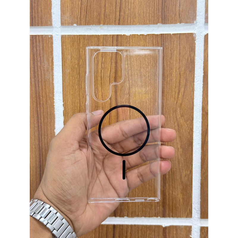 Crystal Clear Magsafe Phone Case for Samsung Galaxy