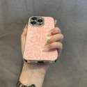 Luxury Leopard Print Glass Lens Film Soft Bumper Case – Women's Fashion Casing for iPhone 