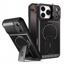 Folding Bracket Armor Camshell Magnetic iPhone Case