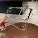 100% Anti Yellow Luxury Plating Crystal Clear Hard Case